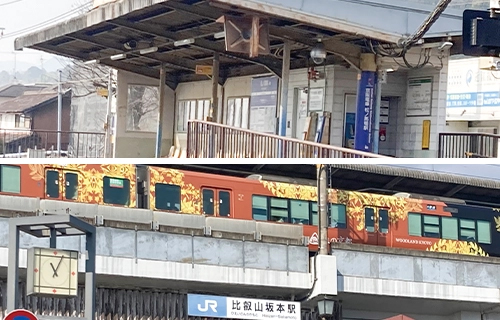 JR＆京阪の安心の２WAYアクセス