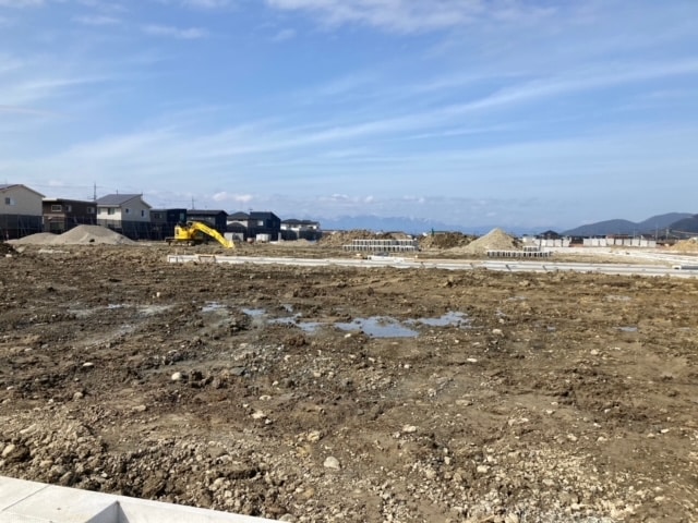 今日のレインボータウン南桐原Ⅲ期です 滋賀県勤労者住宅生活協同組合|滋賀の宅地・分譲地・住宅用地・新築を多数販売